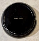 Vintage Embossed Metal Decorative Floral Tin With Lid  Made In England