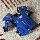 Vintage Hrp Flak Jak 2 Air System Chest Protector Roost Deflector Mx Blue 90   s