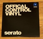 Serato Official Control Vinyl 12    Pair Dj Blue Vinyl Record  Vg  To Excellent