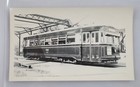 Zb Lot Of 4 Vintage Electric Railroad Railway Trolley Street Car Photos
