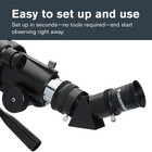 Celestron Travel Scope 80mm Telescope Kit With Backpack  Smartphone Adapter