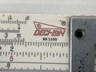 Keuffel   Esser Deci-lon 10 Slide Rule 68 1100  Includes Leather Case 1961 Vtg