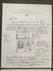Jimi Hendrix 1968  letter notes  On Electric Ladyland  Reprise Records Facsimile