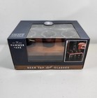 Hammer   Axe Beer Top Shot Glass Set 6 Bottle Neck Glasses With Wood Display