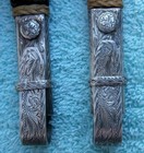 Vintage Large Silver Buckles Silver King Slide Ear Bit Clip Horse Show Headstall