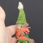 Lot Of 4 Vintage Real Fur Mice West Germany Miniature Mouse Doll Original Toy