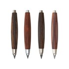 Solid Wood 5 6mm Mechanical Clutch Pencil Ebony Rosewood Sketch Lead Holders