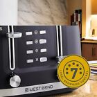 West Bend Toaster 4 Slice Extra-wide And Deep Slots With 3 Functions