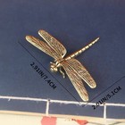 Vintage Brass Dragonfly Figurine Antique Design Style Home   Office Desk Decor
