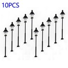 1 Set Model Railway Led 1 160 Lamp N Scale Gauge 4 5cm Round-head Street Lights