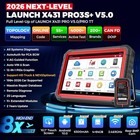 2026 Launch X431 Pro3s  V5 0 Car Diagnostic Scanner Tool Key Programming Coding