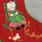 Vtg House Of Hatten Christmas Stocking Joyce Miller Applique Cat Woman Knitting