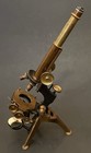 Antique 1900 Watson   Sons London Edinburgh Brass Microscope  5530  28  87 1 25