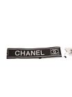 Ua Chanel Cc Logo Headband Sweatband Hair Band One Size Black White New With Tag