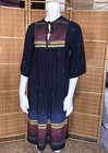 Vintage 70   s Boho Peasant Dress Retro Gunne Prairie Hippie Cottagecore Country