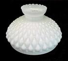 Student Lamp Shade 10  Diamond Quilted White Cased Glass Desk Table Chandelier