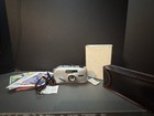 Vintage 35mm Focus Free Mango Camera W paperwork case   Box