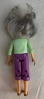 2006 Fisher Price Loving Family Dollhouse Grandma Doll Figure W  Gray Hair