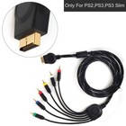 New   hd Retrovision Playstation 2 3 Ps2 ps3 Premium Ypbpr Component Video Cable