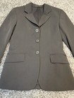 Rj Classics Black Show Coat Hunt Jacket Womens Size Equestrian