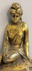 Vintage Schlitz Golden Girl Goddess  On World Globe Beer Tap Bar Handle