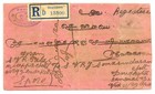 Singapore Straits Settlements  1912  Reg   Cover To India  Fine