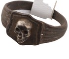 German Ww2 Trench Art Set Skull Bones Ring Wwii Russia 1942 Russland Iron Cross