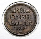 Car Wash Token No Cash Value Non Refundable - 25mm   5 6 Grams