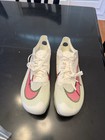Nike Air Zoom Victory Track   Field Spikes White Pink Neon Yellow Size 11