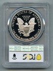 2002 W American Silver Eagle Dollar Pcgs Pr 70 Dcam Proof Deep Cameo