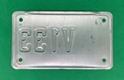 2000 Hawaii  Motorcycle License Plate  Veteran   v133  Rainbow   American Flag 