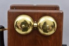 Antique Western Electric Tiger Oak Crank Wall Telephone 229w Transmitter C 1910