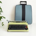Olivetti Lettera 22 Lime Green Congress Elite Typeface 1950s Ups 3-day Us can