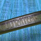 Vtg Ultratemp Amber Brown Soup Ladle Robinson Knife Co Usa  2109 Oval Bowl Usa
