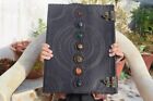 Handmade Extra Large Seven Stone Leather Journal Writing Notebook Large Sketch