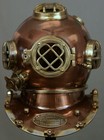 Diving Helmet Us Navy Mark V Deep Sea Marine Divers Antique Scuba Sea Divers New