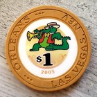  1 Orleans 2005 Casino Chip - Las Vegas  Nevada