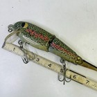 Ac Plug Vintage Wooden Lure Jointed Swimming Minnow Trout 1990 s