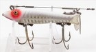 Rare Vintage Heddon White Shore Dowagiac Spook Glass Eye Lure