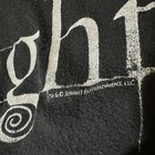 Twilight Saga T Shirt Movie Logo Glitter Graphic Black Y2k Womens jrs Size S