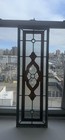  11 5  X 37  Handcrafted Vintage Leaded Stained Glass Window Panel     Read 