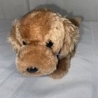 1982 Dakin Dog Plush Fun Farm Puppy 6 5  Long Nutshells Stuffed Animal Toy Brown