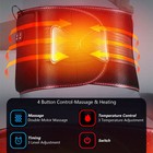 Electric Back Warmer Heat Pad Waist Massager Heating Belt Back Abdomen Au
