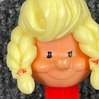 Vintage No Feet Pez Pal Girl Pez Dispenser Austria Working