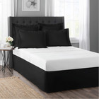 Today   s Home Classic Tailored Bed Skirt Dust Ruffle  Microfiber  14  Drop Length