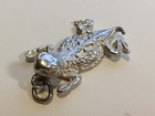 Horned Toad Lizard Horny Sterling Silver Charm Pendant 1    Reptile