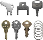 6 Paper Towel Key  Toilet Paper Dispenser Key For Tork Sca 1100  Bradley 2055   