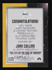 1997 Skybox Star Trek  The Original Series Season 1 Joan Collins As Auto Rf2