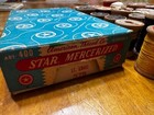 Viintage Antique Wooden Thread Spools Star Mercerized Coats Clark 44 Count Lot