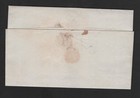 Gibraltar 1840 Paid Stampless Folded Cover To Cadiz Spain